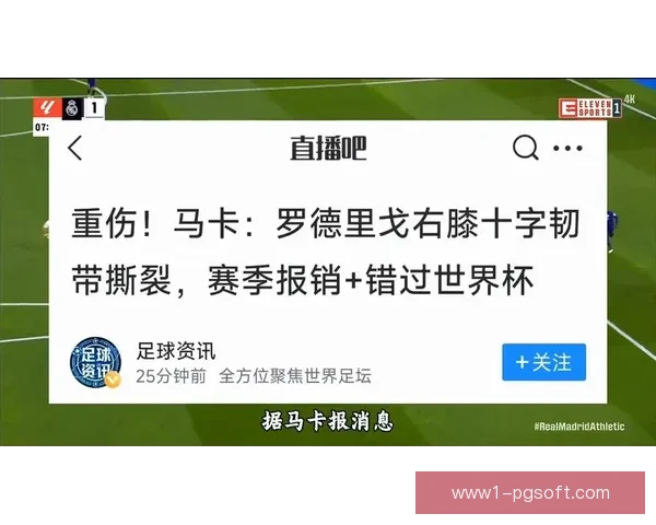 皇家马德里边锋罗德里戈前交叉韧带撕裂赛季报销错失夏季世界杯机会 皇家马德里边锋罗德里戈前交叉韧带撕裂赛季报销错失夏季世界杯机会